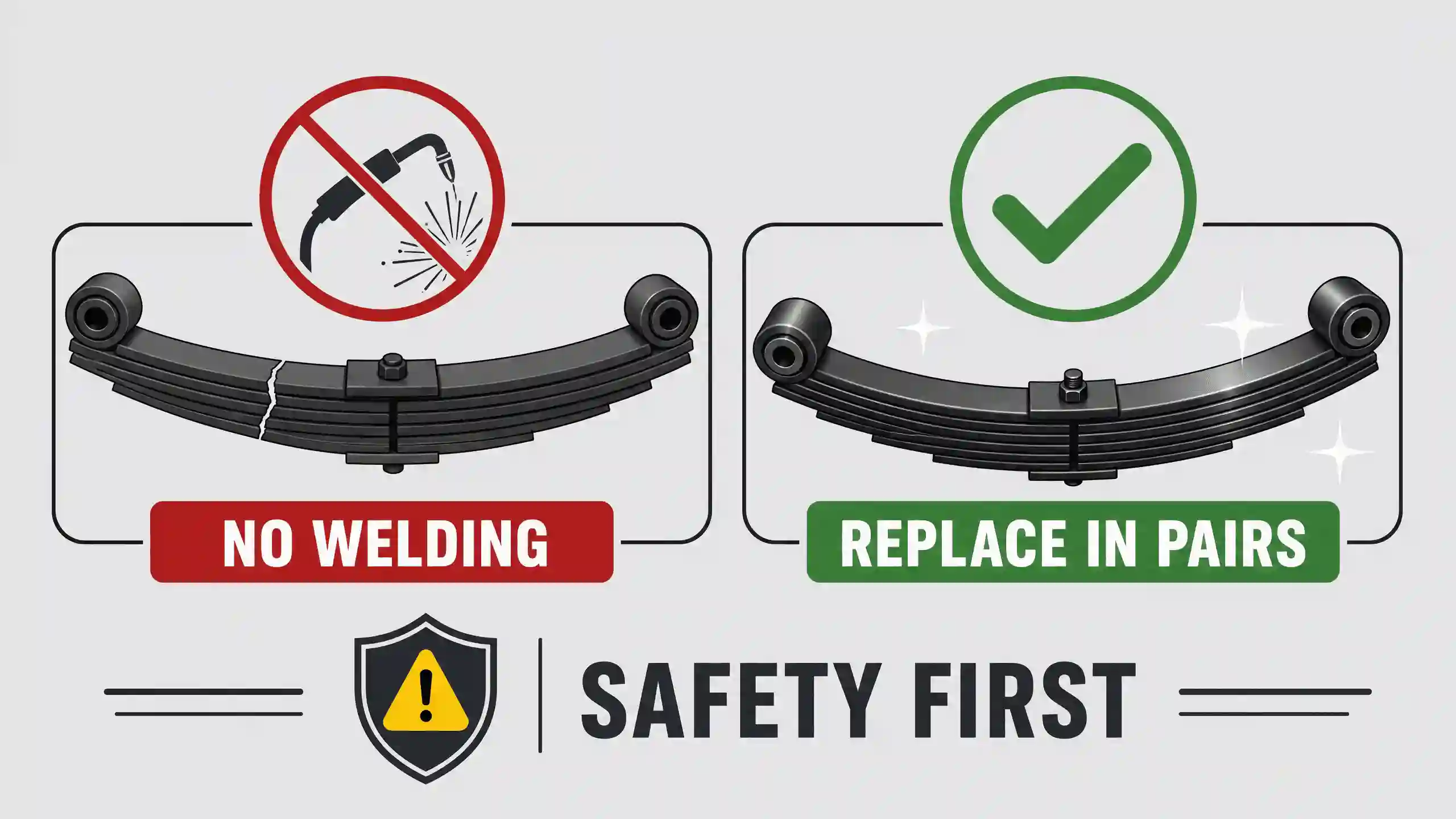 How to Fix a Broken Leaf Spring
