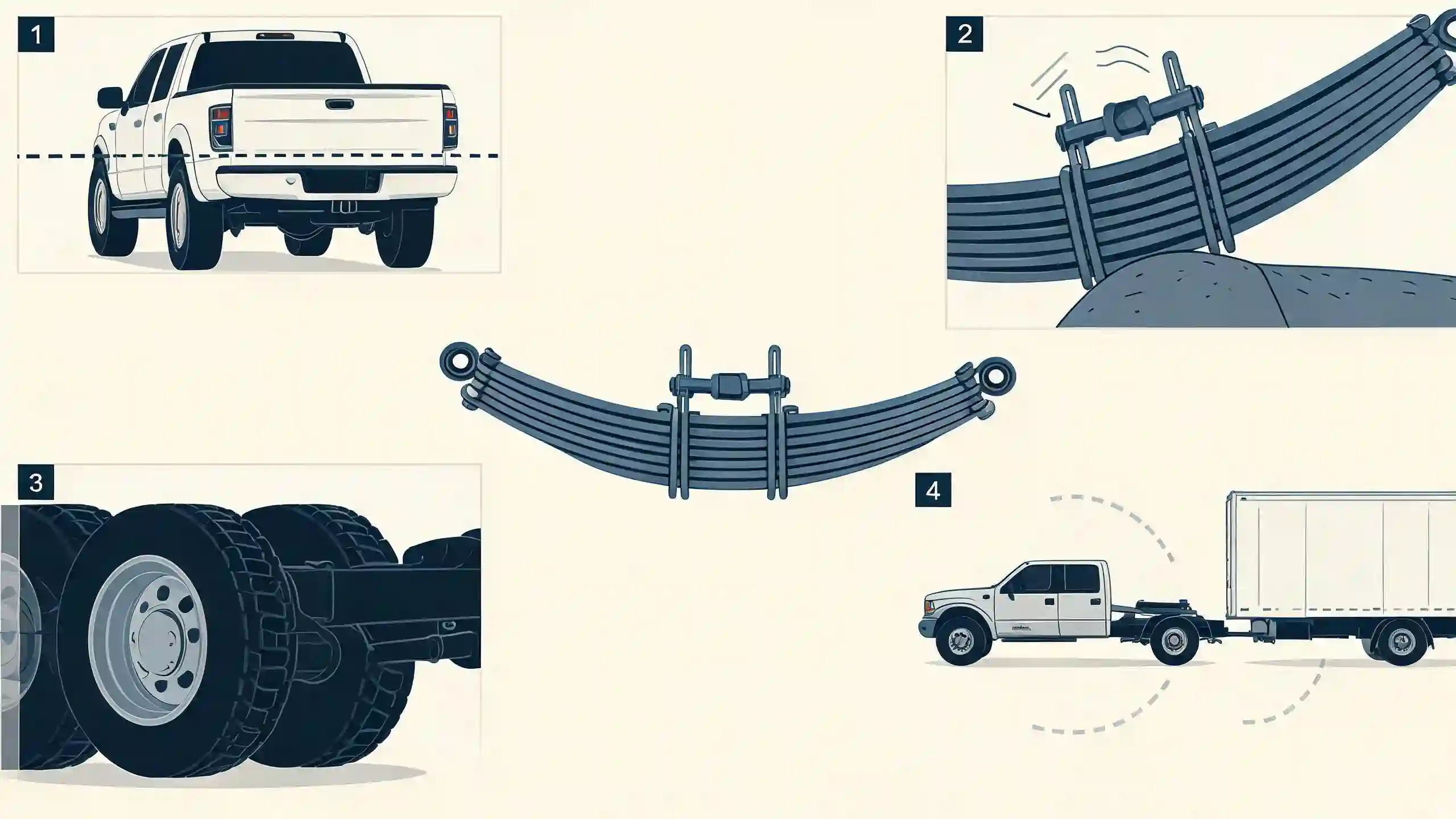 How to Check Leaf Springs:And The 4 Warning Signs of Bad Leaf Springs