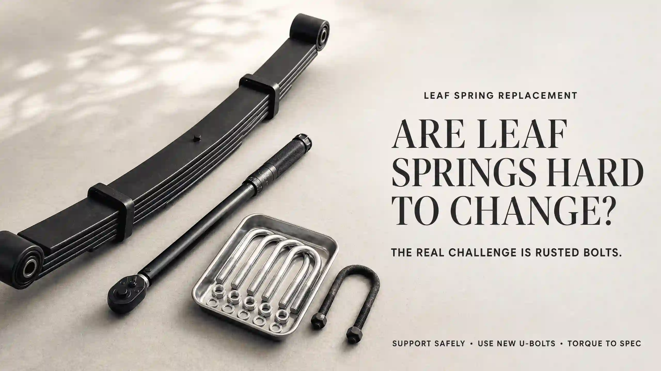 Are Leaf Springs Hard to Change?A Realistic DIY Guide
